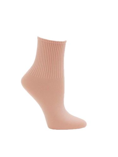 capezio_ribbed_sock_salmon_pink_bg022