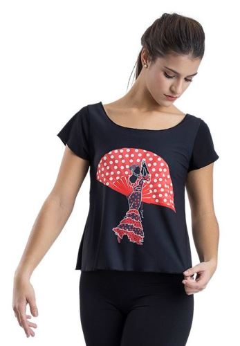 Tričko na flamenco