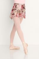 IRENE Wrap ballet skirt with roses