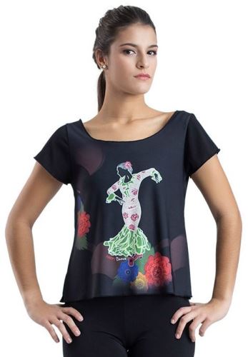 Tričko na flamenco