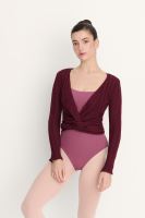 IVORY Ballet jumper with tie