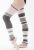 Striped Cotton Knit Legwarmers Striped Cotton Knit Legwarmers