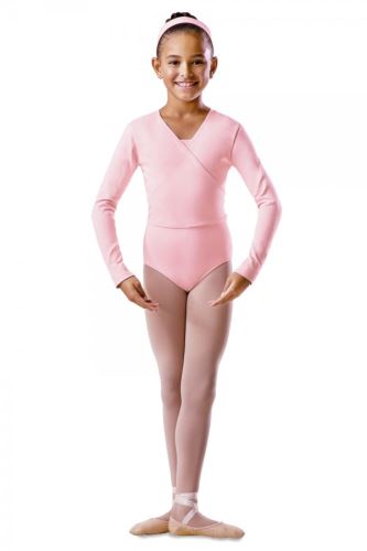 Long Sleeve Wrap Top - Girls (4142)