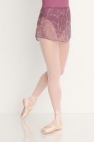 ISABELLE Women's ballet skirt with decorated mesh